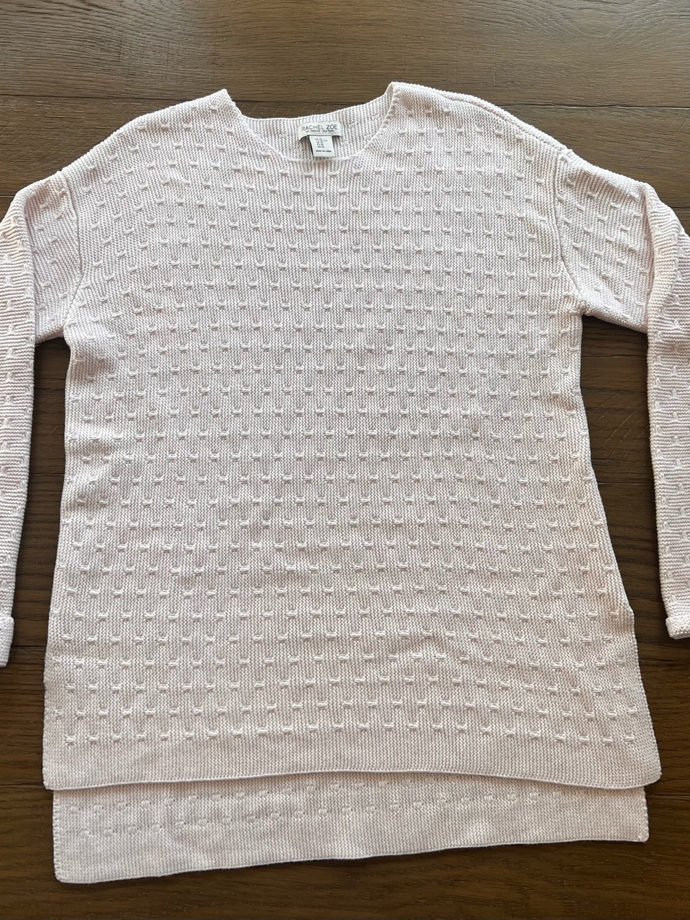 Rachel Zoe Pale Pink Knit Sweater